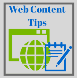 web content tips