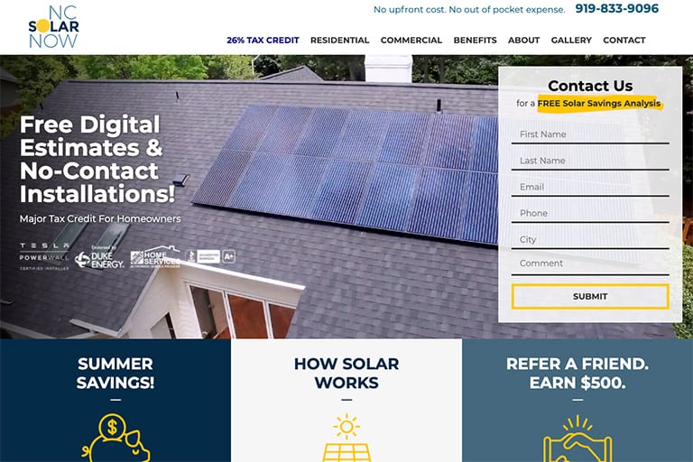WP Digital | NC Solar Now